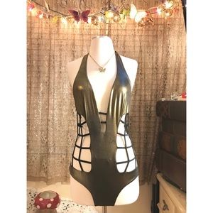 💫 Beach Bunny bronze caged monokini⚡️